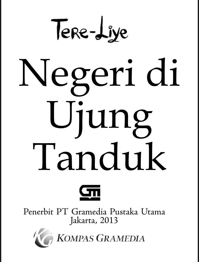 Cover Negeri di Ujung Tanduk