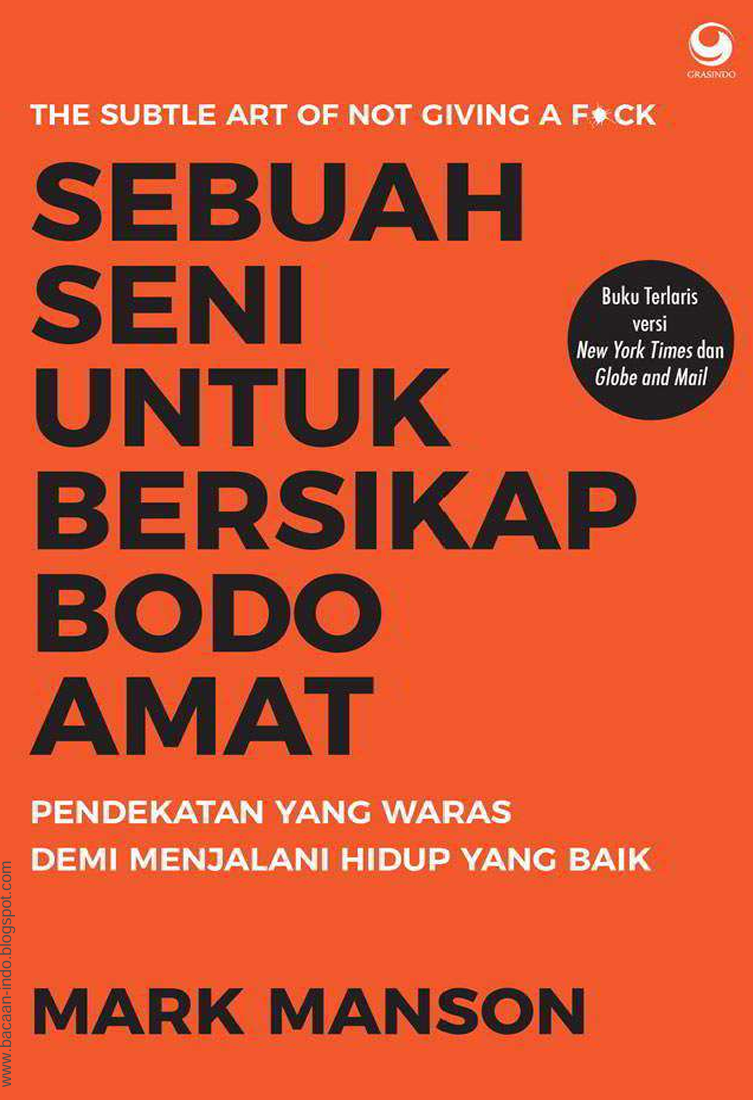 Cover sebuah seni untuk bersikap bodo amat